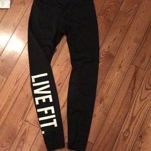 Live fit workout leggings